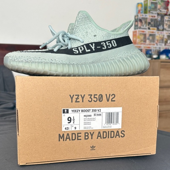Adidas Yeezy Boost 350 V2 Kids Sneakers - Mint Green